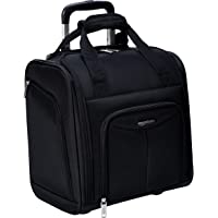 Amazon Basics - Equipaje para llevar bajo el asiento- Negro